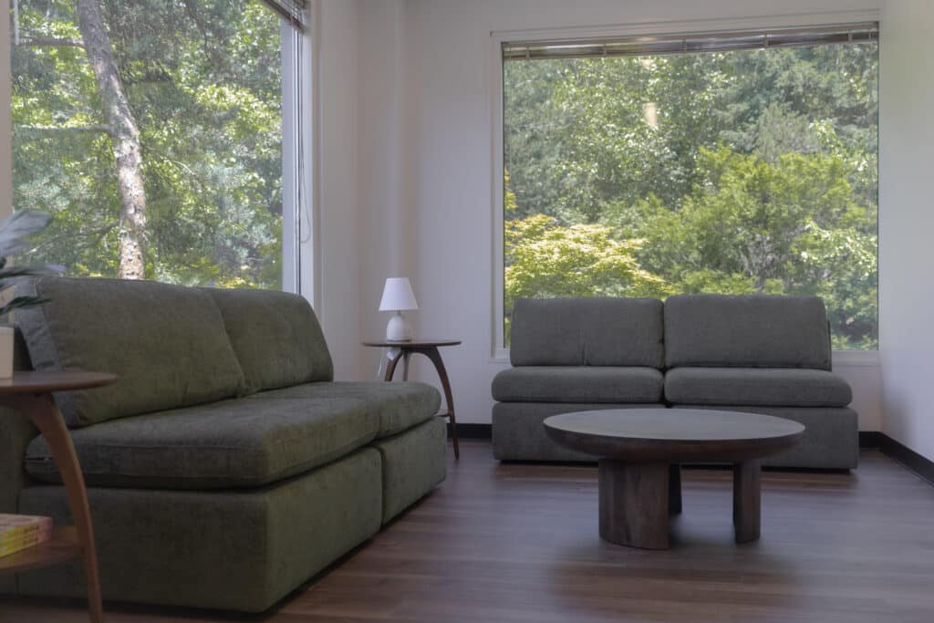 interior of therapy room at mission connection washington