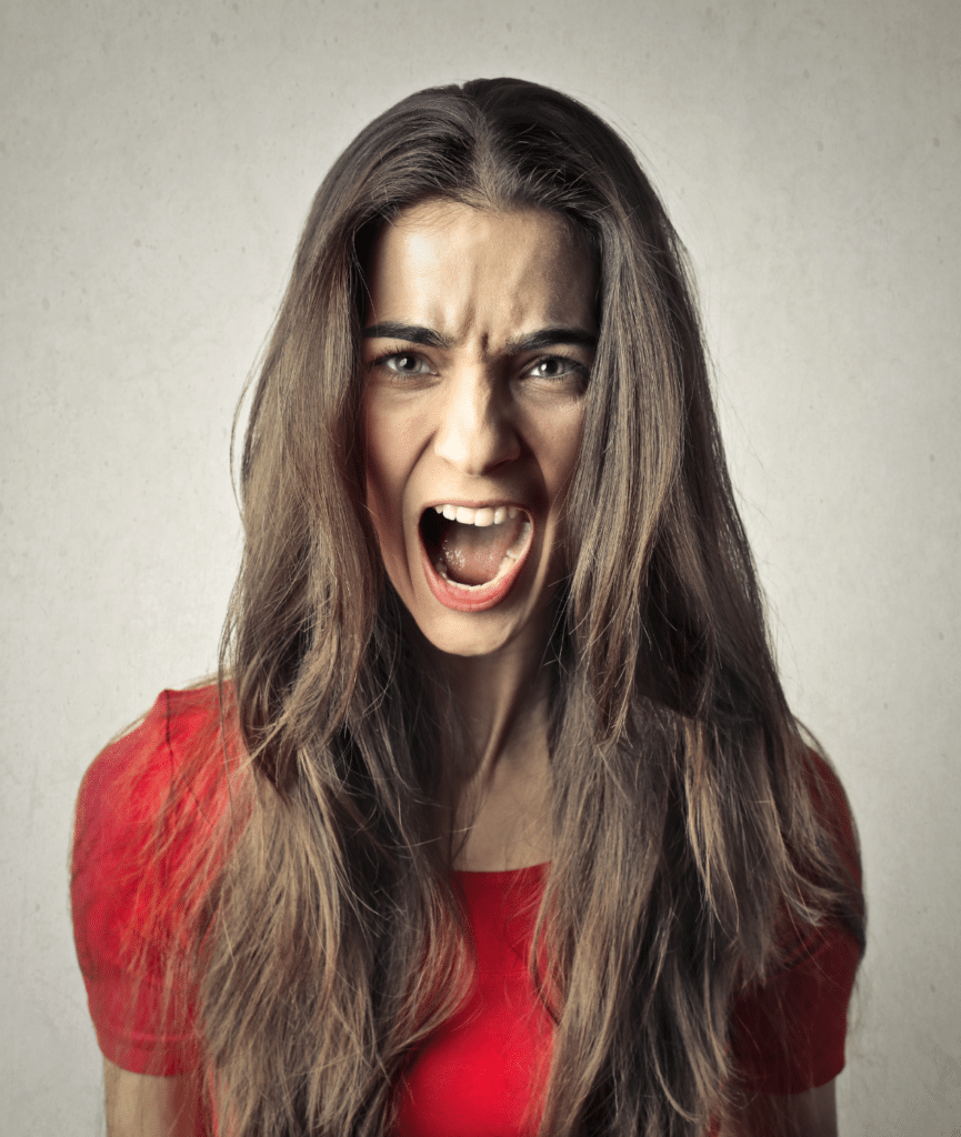 Rage disorder in adult woman