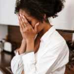 Woman upset after sexual abuse