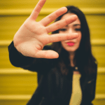 Family member discussing healthy boundaries during mental health support