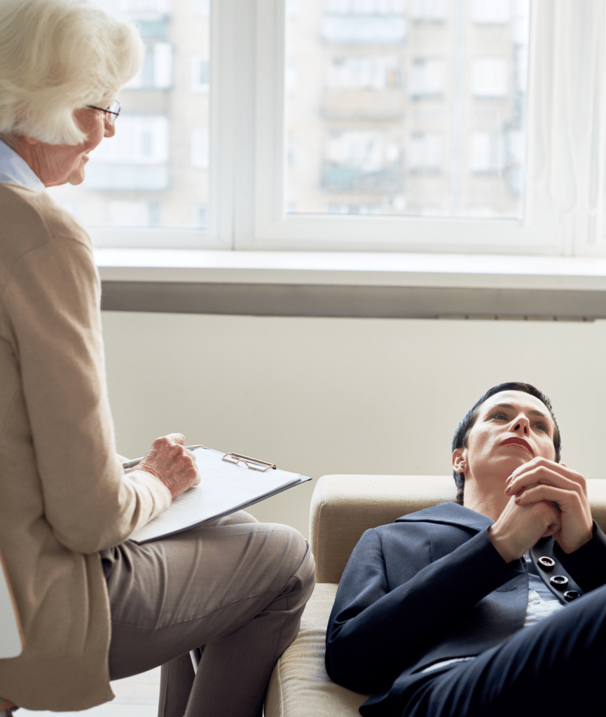 case worker and mental health