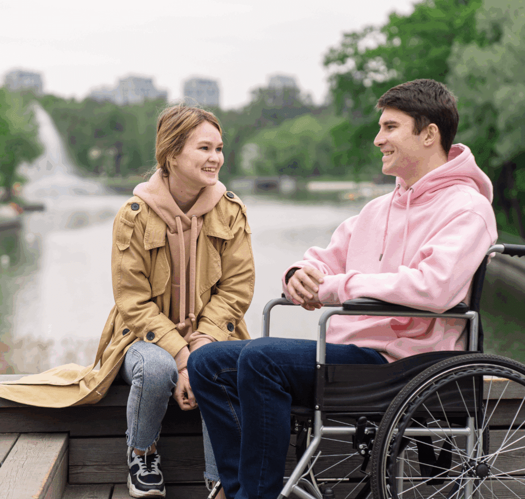treatment after a referral from disability services and vocational rehabilitation programs