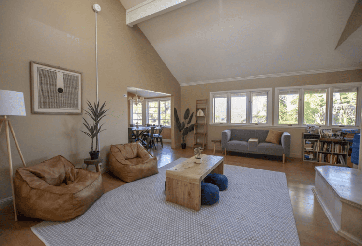 A warm, welcoming therapy space at Mission Connection designed to feel safe and supportive for those processing difficult family relationships