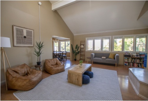 A warm, welcoming therapy space at Mission Connection designed to feel safe and supportive for those processing difficult family relationships.