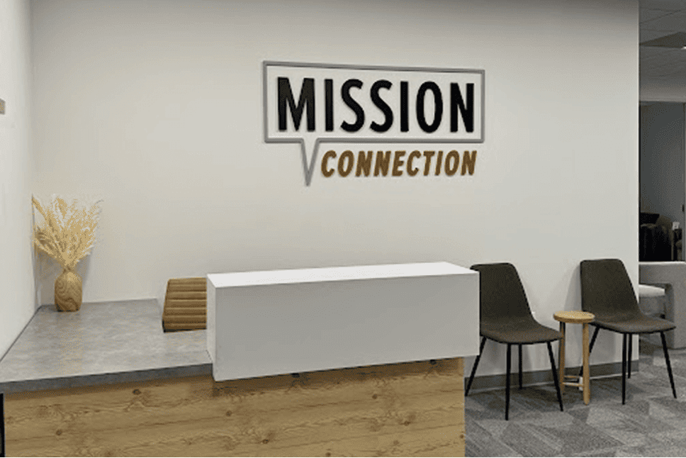 Mission Connection front desk