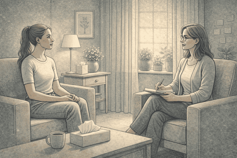 Outpatient therapy provides a structured environment for adults to learn ODD management skills while maintaining daily routines.