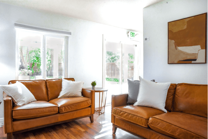 Mission Connection outpatient mental health treatment center, providing comfortable therapy spaces where adults receive specialized care for dissociation through evidence-based approaches.